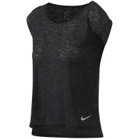 耐克NIKE女装无袖T恤跑步运动服831785-010 L 黑色