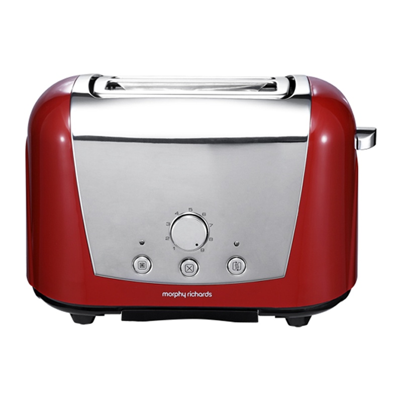 英国摩飞(Morphyrichards) MR8102 英伦红多士炉/烤面包机 快速烘焙