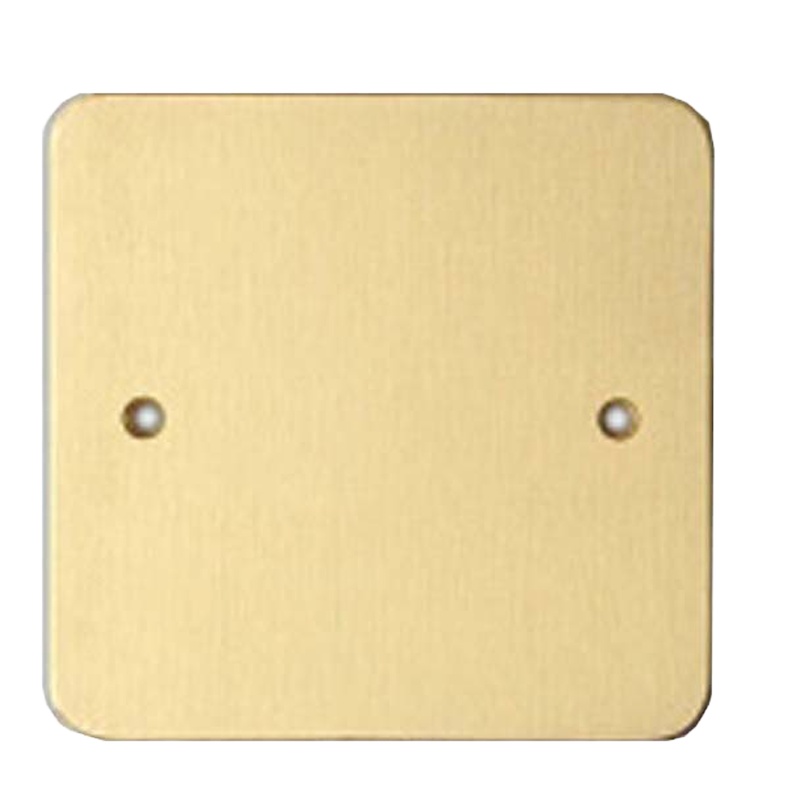 铜拉地插盖板空白面板120型