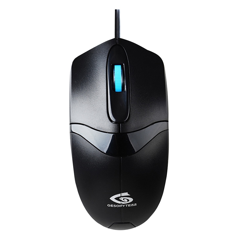 魔蝎手(mogegame)M900PLUS USB有线鼠标 办公鼠标 内置配重铁 笔记本台式办公家用鼠标 黑