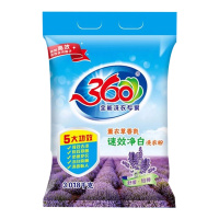 360洗衣粉超洁清新无磷实惠加量装袋装不伤手家庭洗衣粉3.018/kg