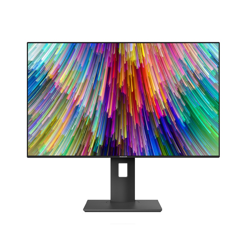 HAILAN海兰G40Pro 十代10700 +16G+M.2 256G+1T 24寸一体机 黑 旋转升降 商务家用