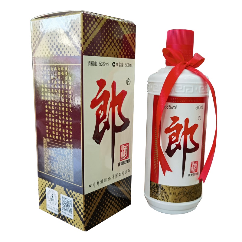 郎酒 郎牌郎酒 53度酱香型白酒 500ml*6瓶 整箱装 经典传承