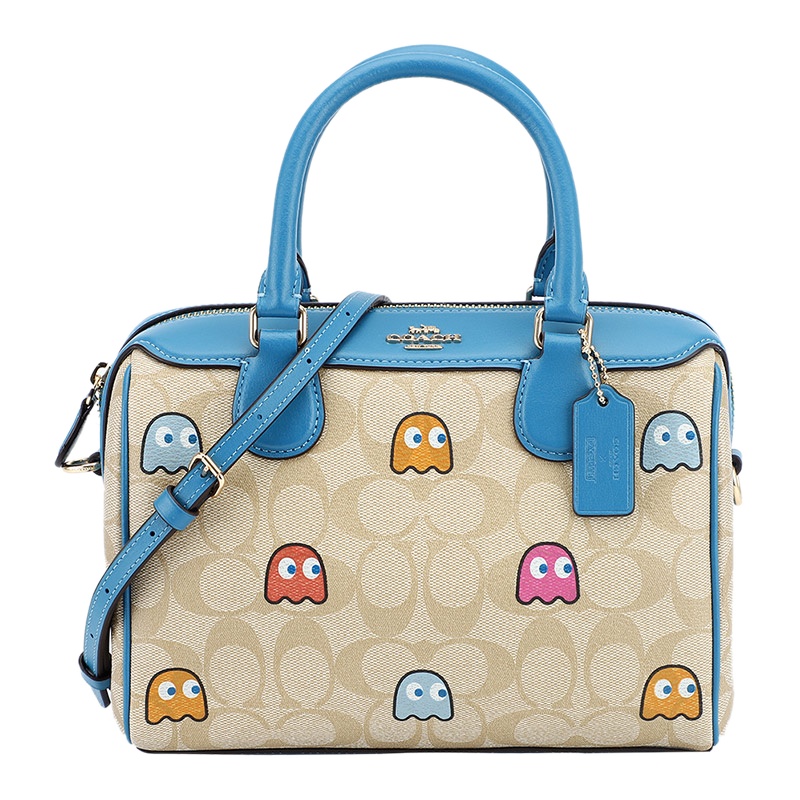 COACH/蔻驰女包 女士波士顿包 女士枕头包 单肩包 女斜挎包Mini Bennett 小方包 F32203