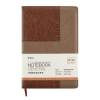 晨光(M&G)APY1GK78皮面记事本 48k/160页 2本 商务笔记本会议记录本 皮面本子记事本日记本