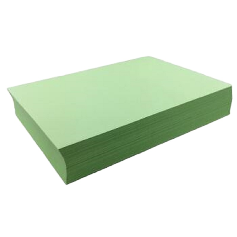 雅章 浅绿色复印纸 静电复印纸 规格210*297mm 70g 500页/包 8包/箱
