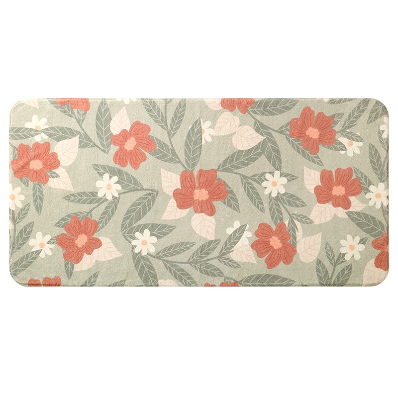 大江卧室地毯家用房间床边毯可睡可坐客厅ins风少女床前地毯