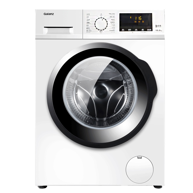 格兰仕/Galanz2019年新品 GDW100T5V 10公斤全自动变频洗脱一体家用滚筒洗衣机 白色