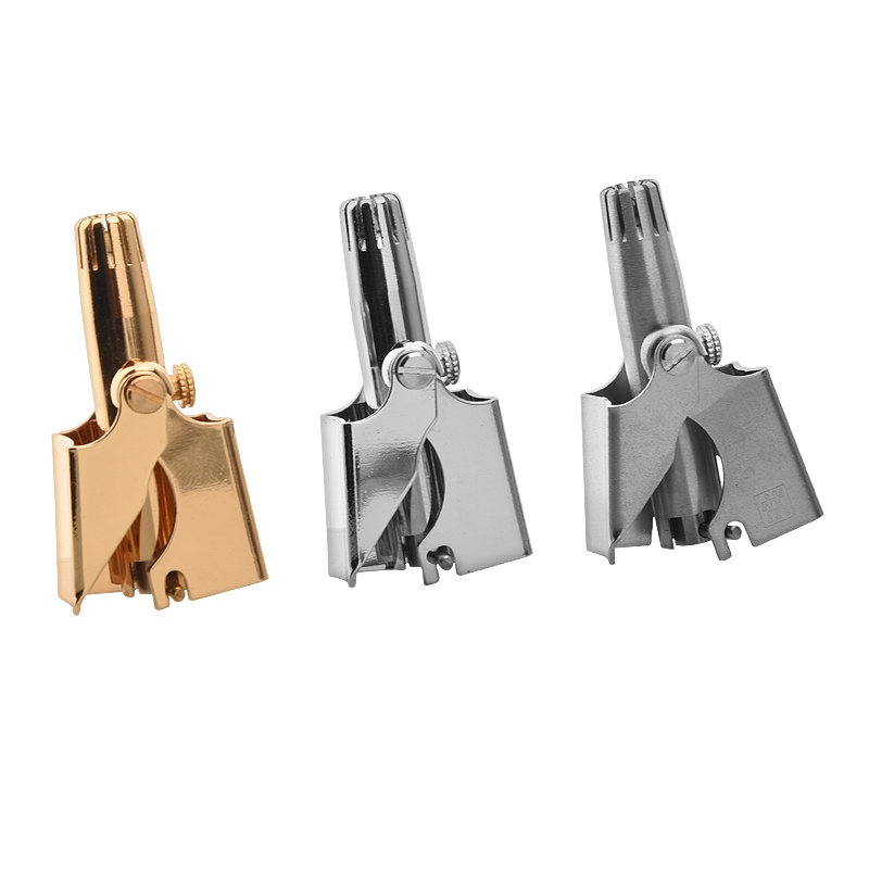 不锈钢鼻毛修剪器手动清理器剪鼻毛男士修鼻毛器剃鼻毛剪刀鼻毛夹