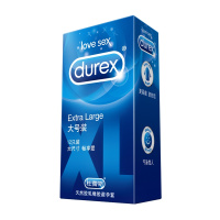杜蕾斯(Durex) 避孕套 大号12只+凸点螺纹3只 标准款 安全套套 男用成人情趣型计生用品byt