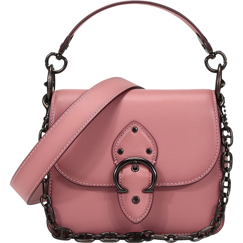 COACH 蔻驰女士 专柜款BEAT系列皮革手提单肩斜挎包18号小号 C0753