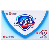 舒肤佳香皂115g纯白清香型除菌香皂 洗去99% 细菌*1块