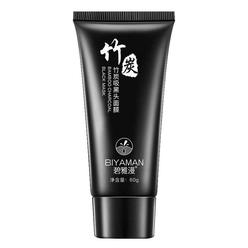 碧雅漫竹炭去黑头面膜60g 撕拉式鼻膜鼻子贴粉刺收缩毛孔 去白头洁面鼻膜男女通用