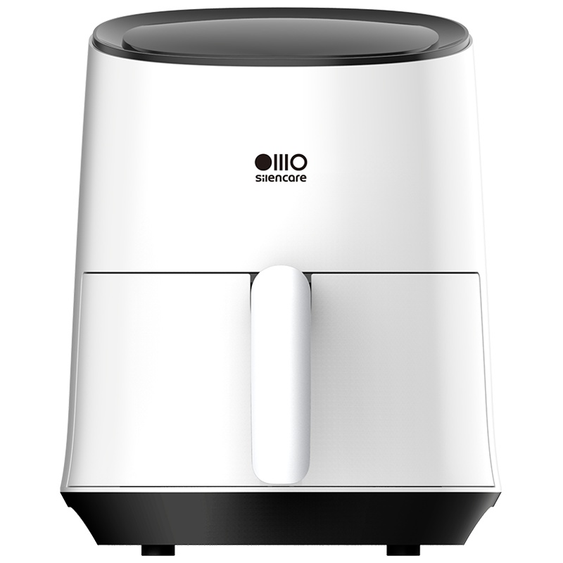 无言(silencare) 空气炸锅 家用多功能无油煎炸2.5L轻食容量 SC-K505W珍珠白