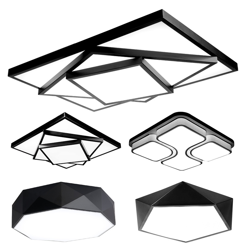 Grevol品拓PINTUOLED吸顶灯客厅灯简约现代吸顶灯客厅灯卧室灯餐厅灯亚克力灯具成套组合灯具套餐30M2
