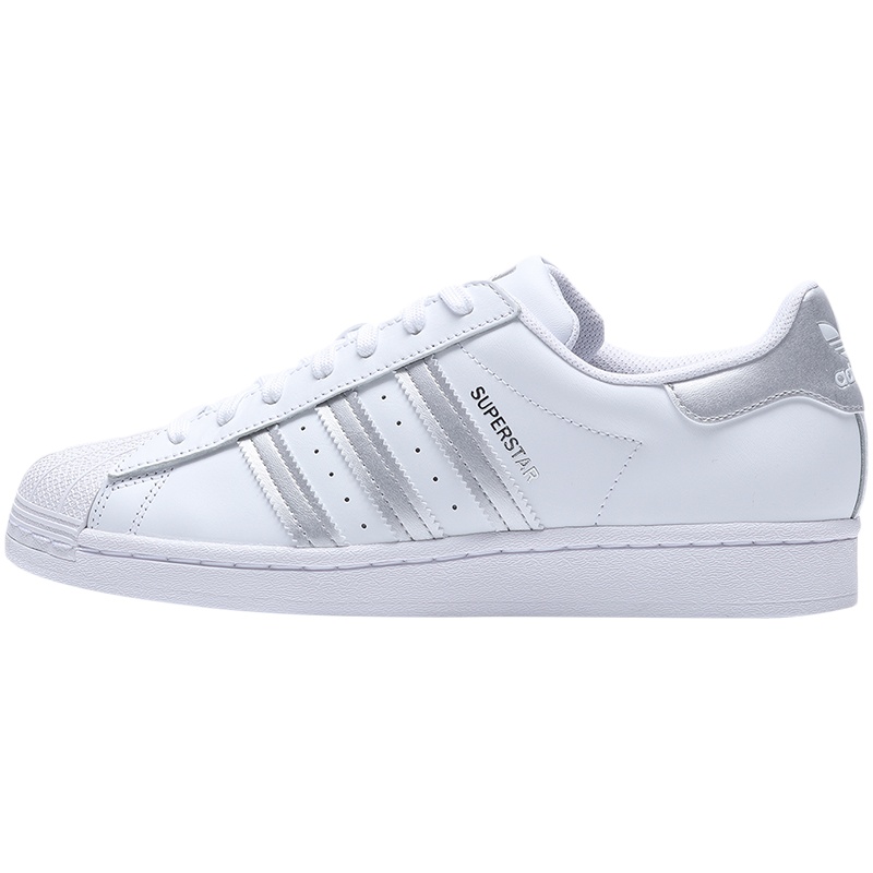 阿迪达斯三叶草男鞋板鞋2020新款贝壳头小白鞋运动休闲鞋FX2329..