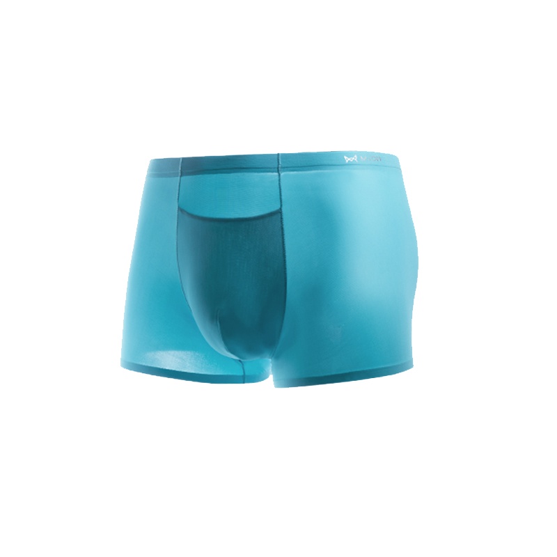 猫人男士内裤男三角裤冰丝感无痕超薄款裤衩性感夏天透气底裤夏季