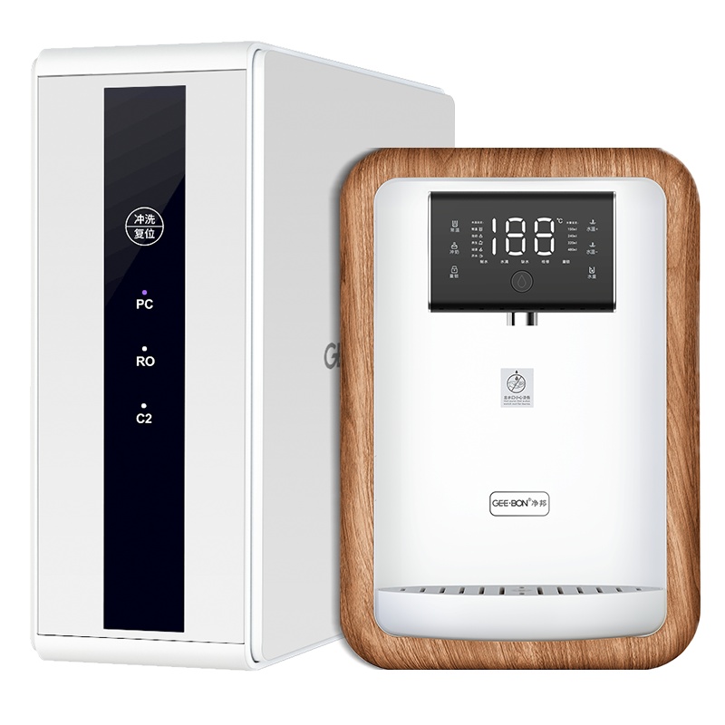 净邦 (GEE·BON)净水器500加仑大流量GB-RO-007纯水机+GB-GXJ-10壁挂式速热管线饮水机尊享套装