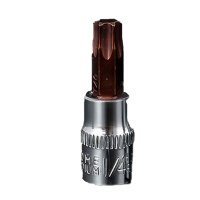华丰巨箭6.3MM(1/4'')S2压批套筒(六角)HF-476005 H5 28支