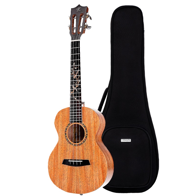 KAKA卡卡 KUC-30D尤克里里乌克丽丽ukulele单板桃花芯木女生儿童款迷你小吉他23英寸