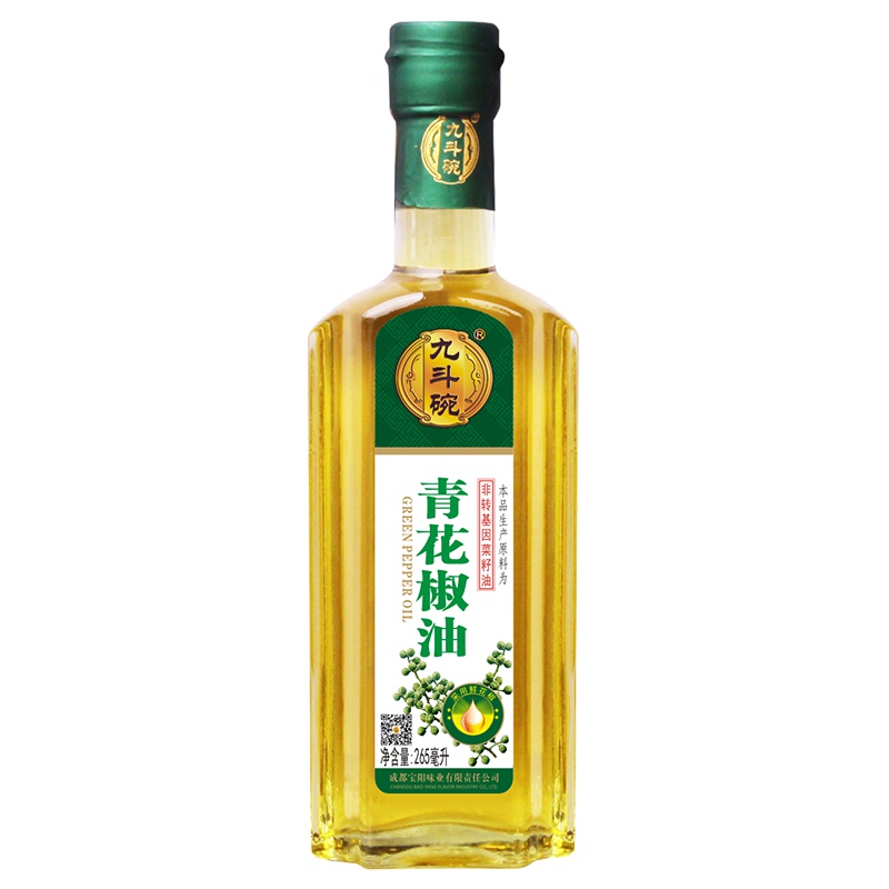 九斗碗青花椒油265ml 麻油青花椒油米线调味油特麻麻辣烫四川特产家用调味油