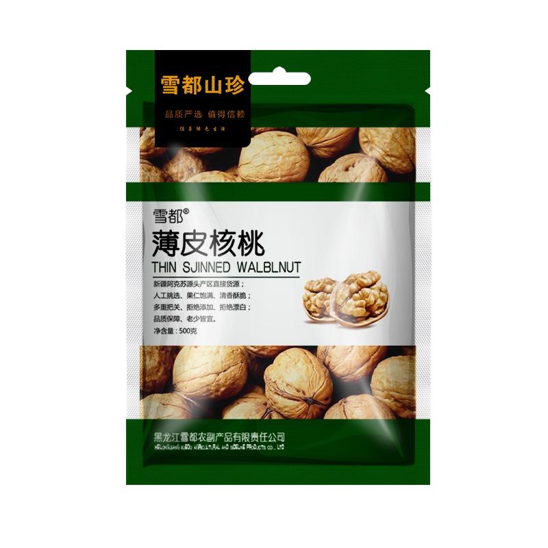 雪都薄皮核桃500g