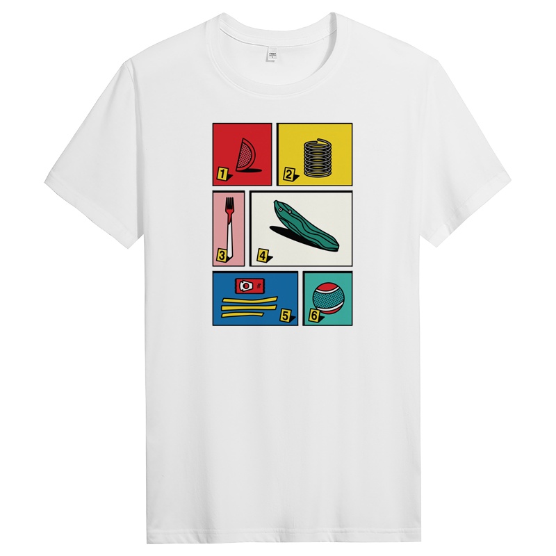 夏季男士纯棉短袖t恤修身圆领男生体恤潮流男装半袖 DT11147