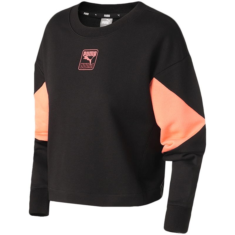 PUMA彪马女装运动服休闲圆领卫衣586520