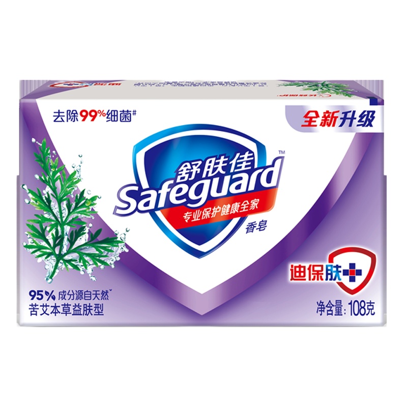 舒肤佳苦艾本草益肤型香皂108克 (单位:块)