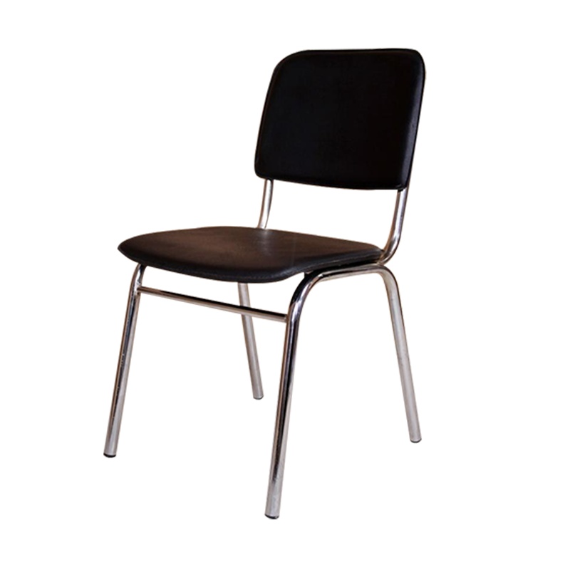 [理政]办公椅 简约现代 会议椅 接待椅 培训椅 黑色