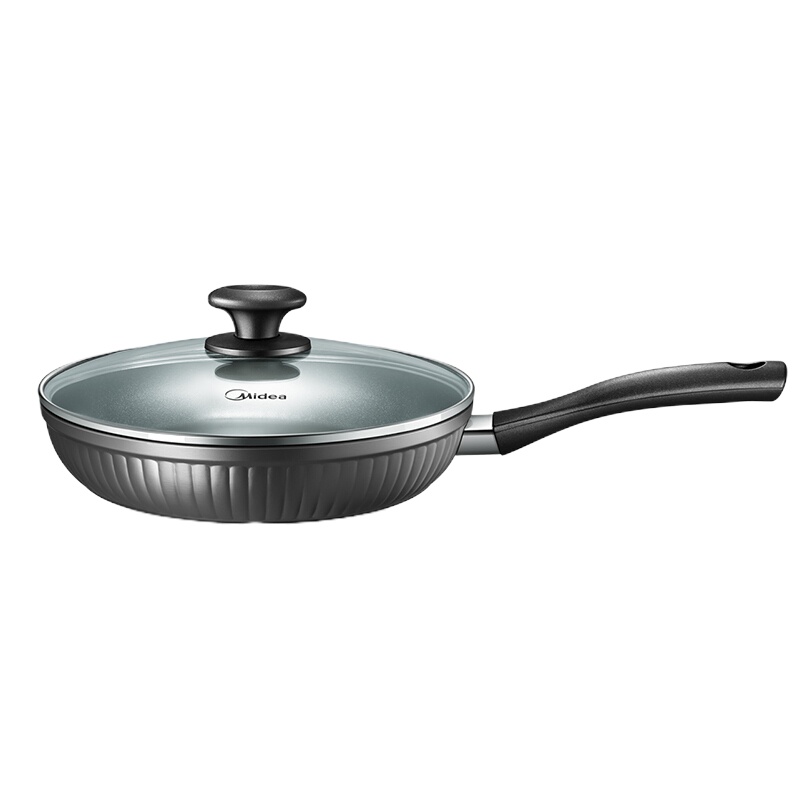 美的(Midea) 煎锅26cm加厚热复底不粘聪明眼平底锅炒锅炊具CJ26FRY303