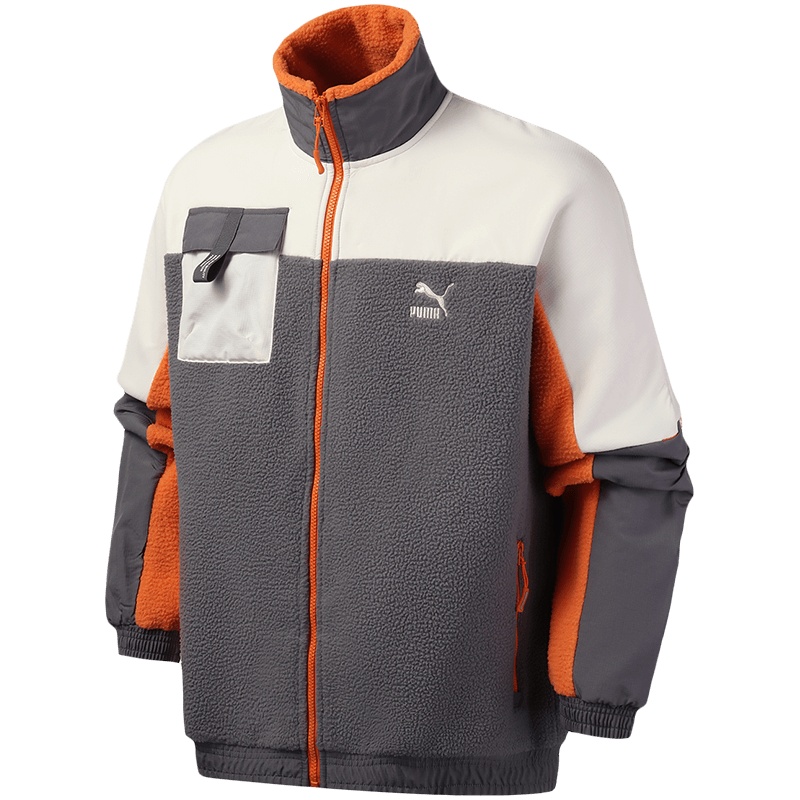 PUMA彪马男装运动服潮流绒面休闲外套59673137