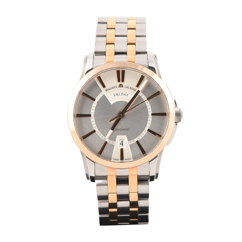 MAURICELACROIX艾美男士间金双历自动机械表奔涛10013149