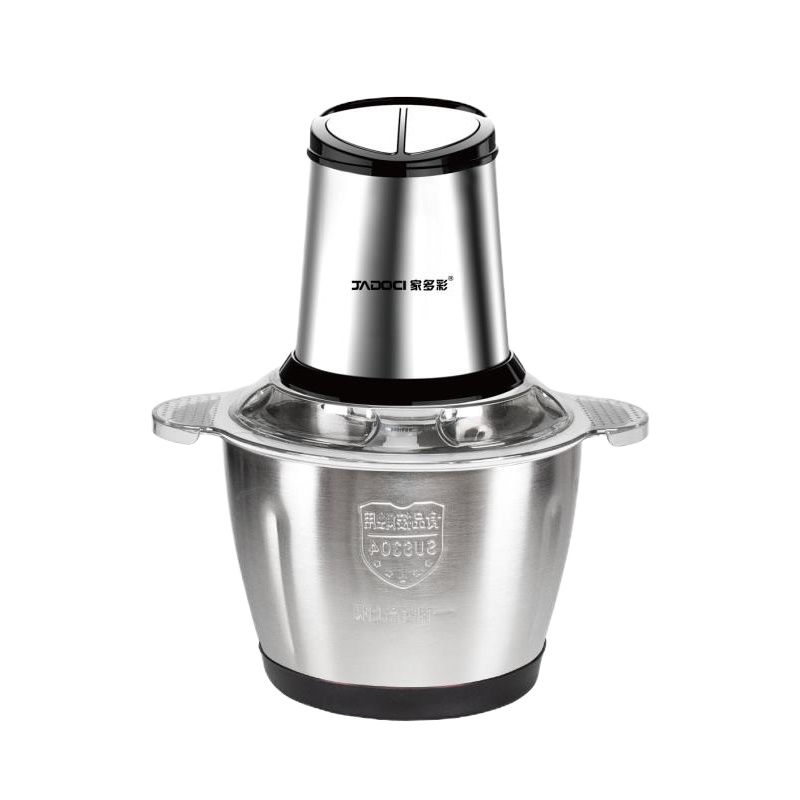 尤尼熊尤尼熊不锈钢绞肉机家用电动小型全自动绞馅机绞菜机多功能搅肉机A5 [2升纯铜电机]