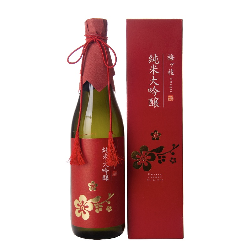 梅枝酒造日本进口纯米大吟酿清酒720ml