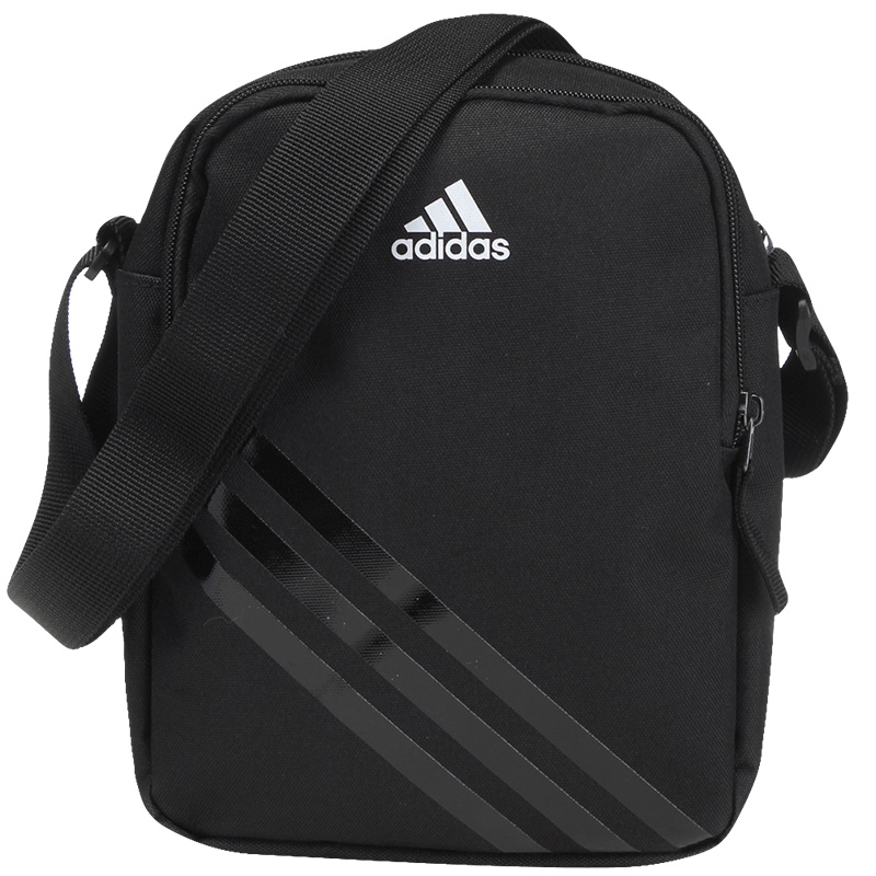 【自营】adidas阿迪达斯男子女子单肩包运动休闲附配件AJ4232 AJ4232黑色