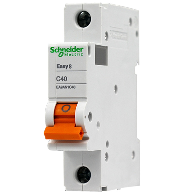 施耐德断电气(Schneider Electric)路器 家用空开E9系列 真空单极 1P40A 空气开关