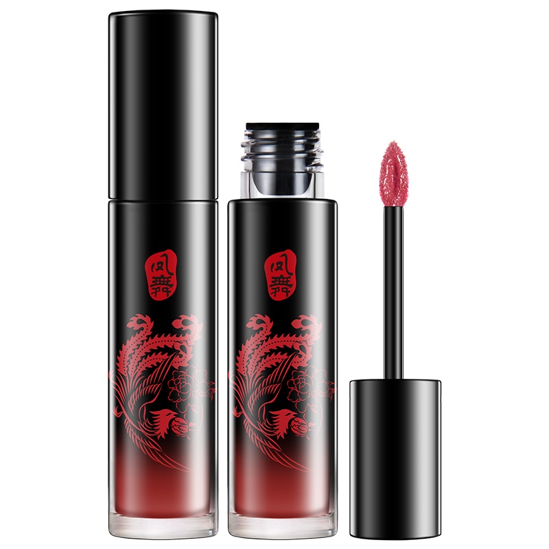 美康粉黛凤舞牡丹丝绒唇釉