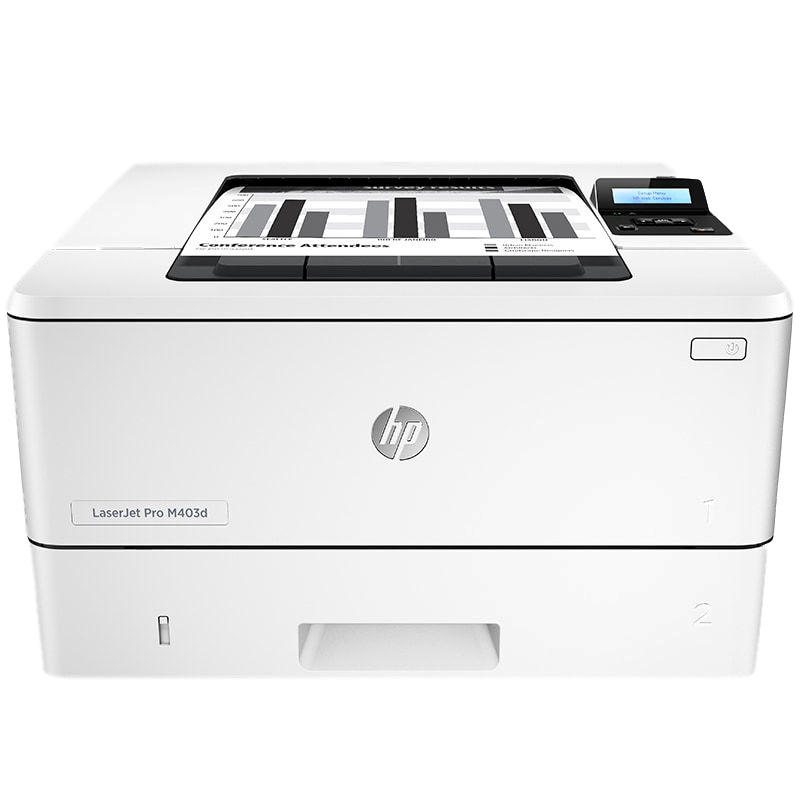 惠普(HP)LaserJet Pro M403d黑白A4激光打印机(自动双面)(尊享)