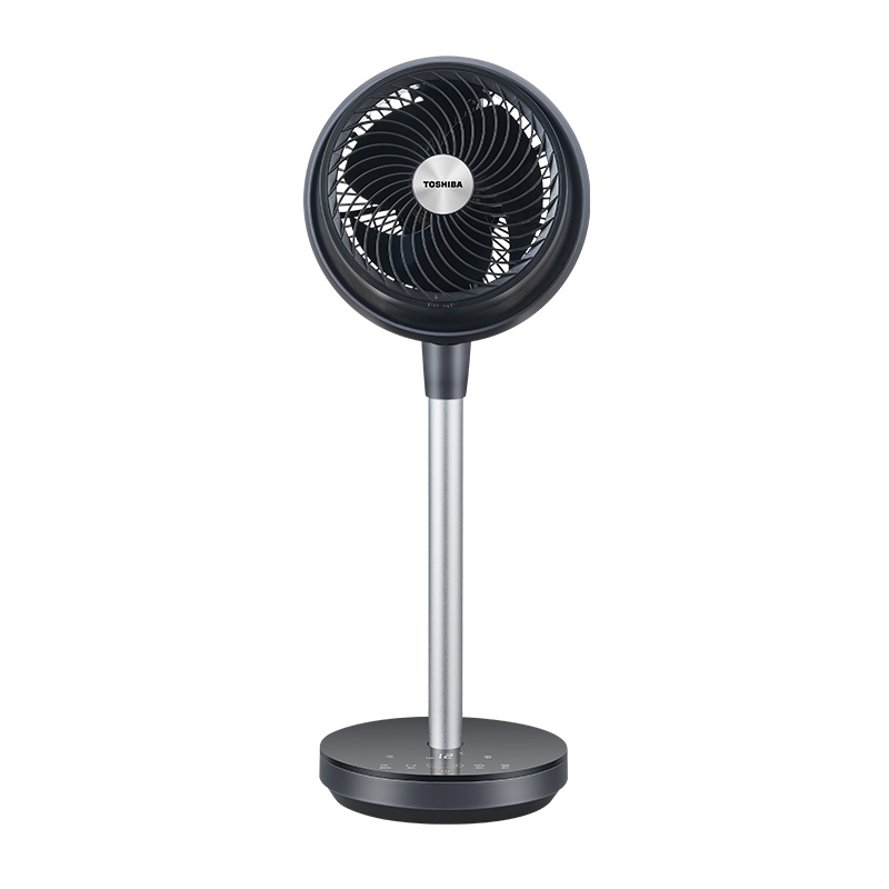 东芝(TOSHIBA)F-DGX18GR整屋劲风循环扇遥控扇风随温变电风扇360度暴风模式空气对流扇长时预约自然风落地扇