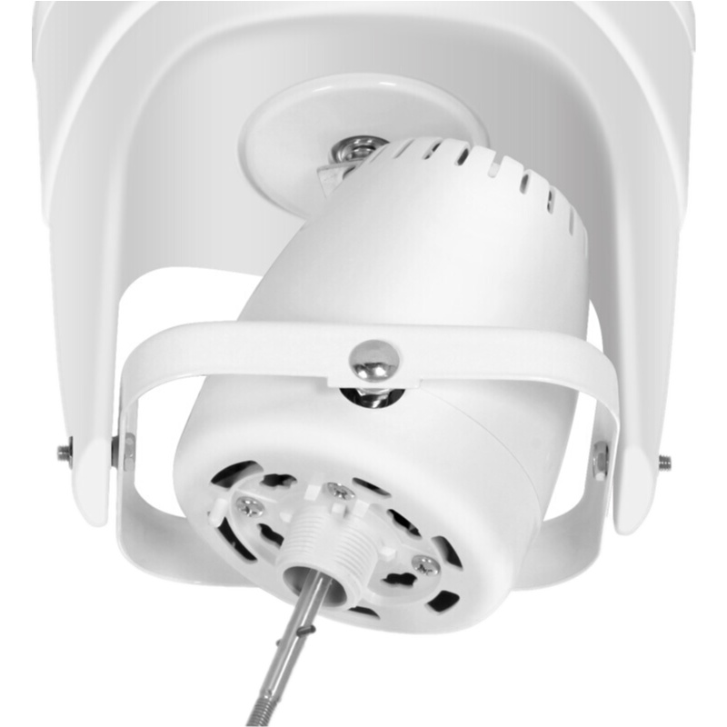 美的(Midea)顶扇楼顶扇吸顶扇家用学校宿舍电扇摇头吊顶工业壁扇FD40-11A家电 白色