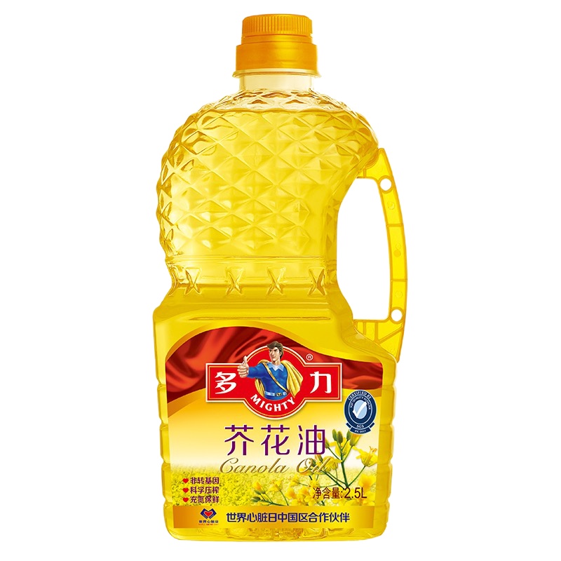 多力 芥花油2.5L