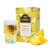 茶里(ChaLi)花果茶 菠萝白茶菠萝苹果菊花水果果粒花茶组合茶冷热泡花茶15包