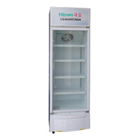 海容(hiron) 400升立式商用玻璃门 风直冷展示冰柜 冷藏保鲜冷柜 饮料柜茶叶柜饮料柜酒柜展示柜 SC-400