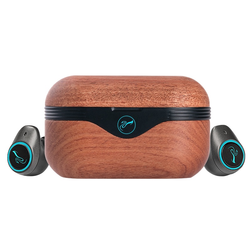 惠威(HIVI)AW-76真无线TWS立体声蓝牙耳机 迷你隐形运动入耳式无线耳机 黄花梨