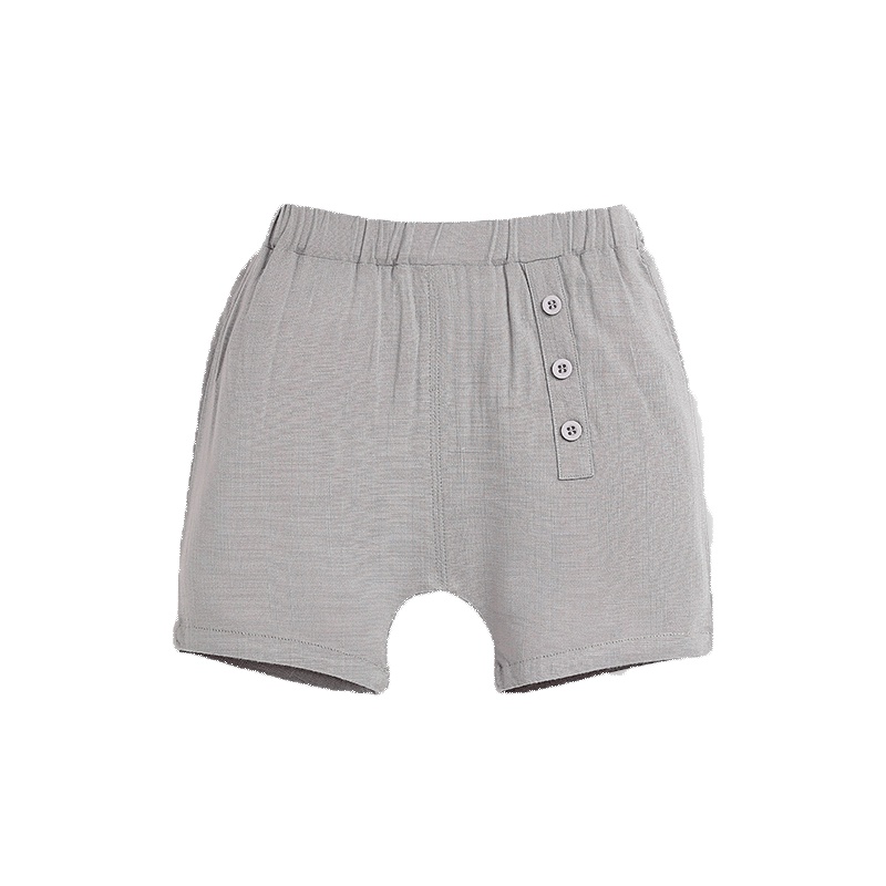 猫人儿童短裤男童女童夏季外穿薄款百搭纯棉宝宝裤子洋气休闲短裤