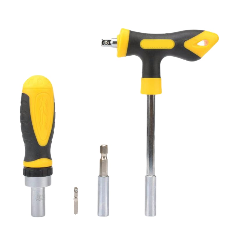 29件套棘轮螺丝刀阿斯卡利快速起子 螺丝刀套装 T型套筒扳手