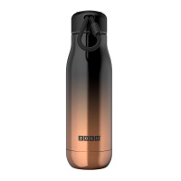美国Zoku 男女提手便携车载杯运动健身户外不锈钢真空保温杯500ml-黄金渐变