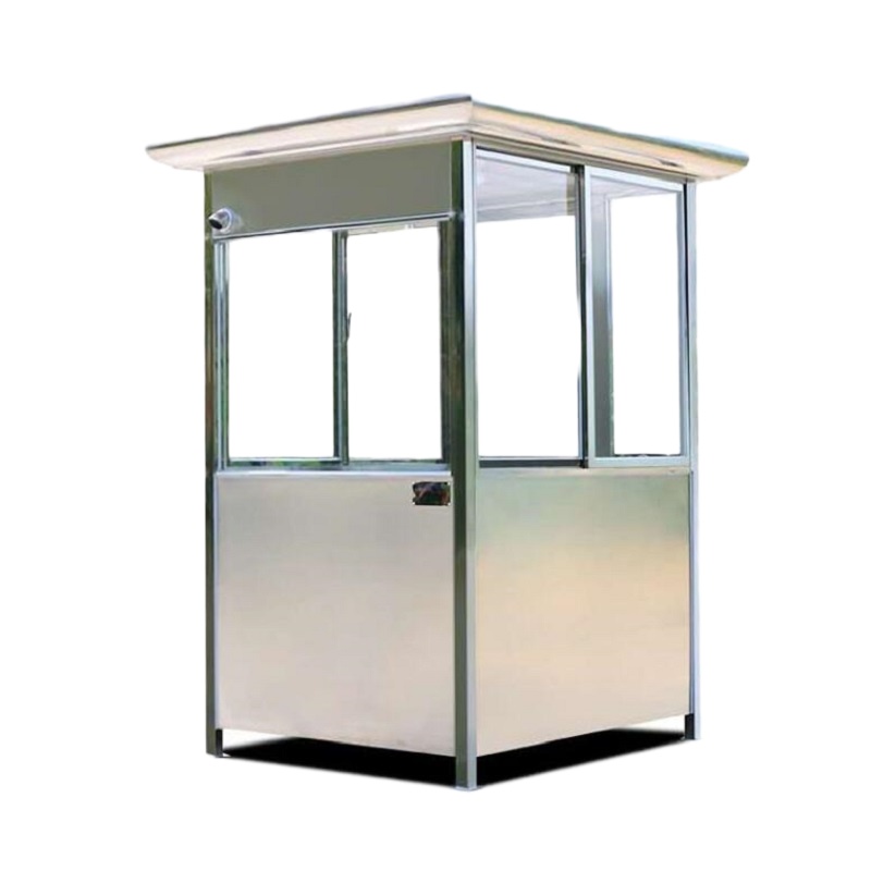 心业户外岗亭XY-GT1512A不锈钢岗亭  此产品单件不出售批量请联系客服