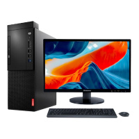 联想(Lenovo)启天M428 全新九代 商用办公台式机电脑套机 27英寸屏 定制(Intel i5-9400 4GB 1TB+128GB 集显 无光驱)商用办公 企业采购